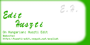 edit huszti business card